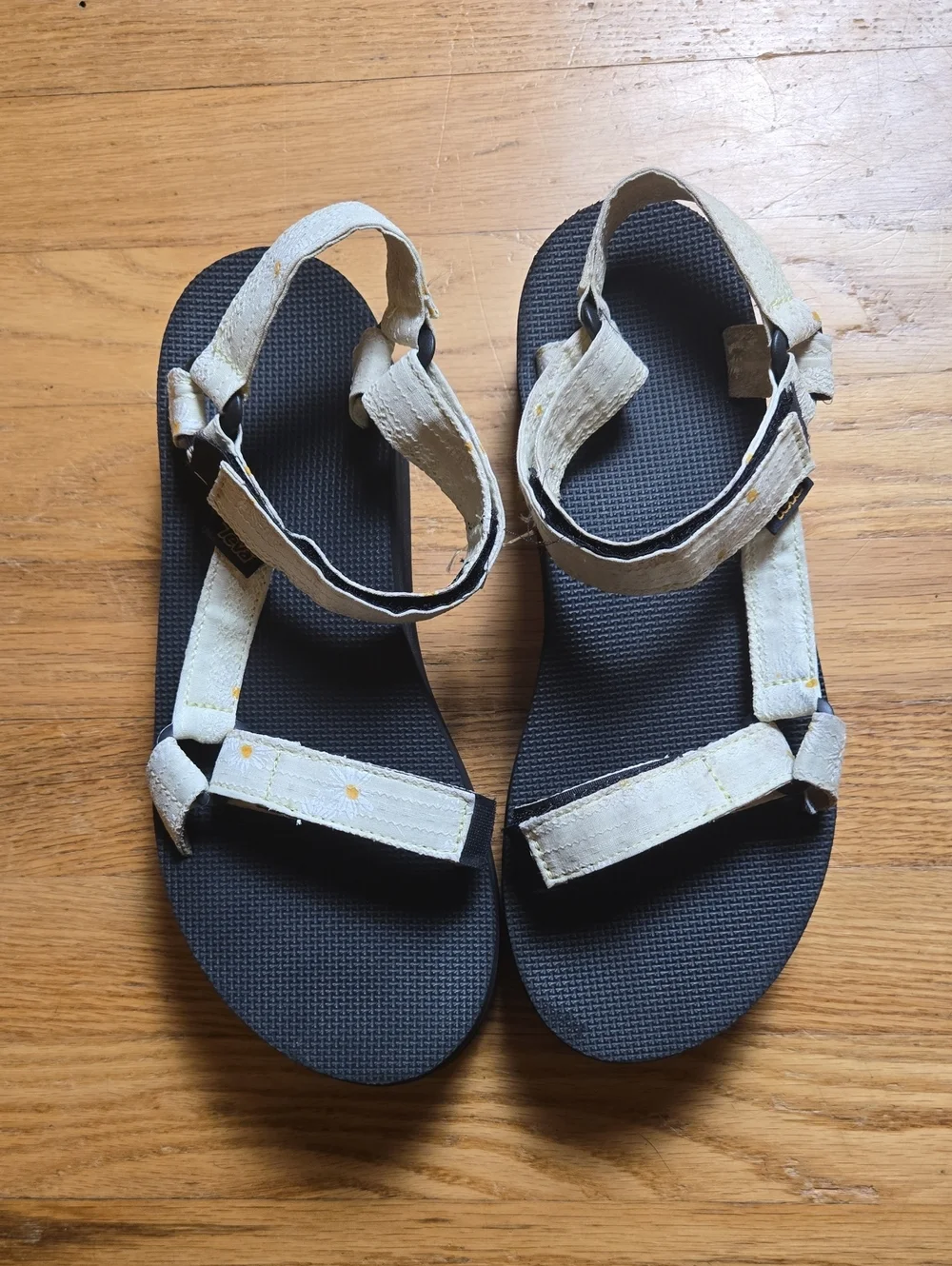 Teva Gloriosa daisy print flatform sandals